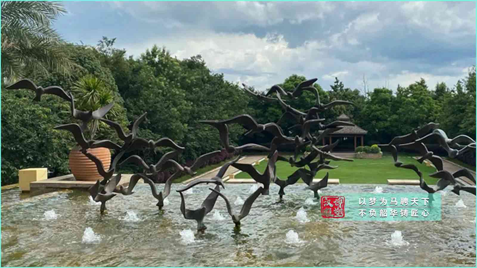 不銹鋼仙鶴創意雕塑,園林公園雕塑,源頭生產廠家